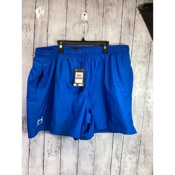 Preppy Streetwear Coquette Utility Under Armour Mens Blue Shorts Size 2XL - Picture 1 of 6